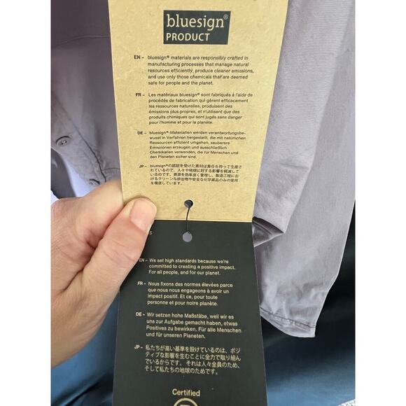 Women's Burton Work Stretch Long Sleeve Overshirt, NWT, Lt Purple, NWT, Small - Picture 12 of 13